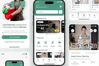 develop an ai powered laundry pickup and delivery mobile app