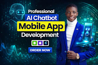 develop ai mobile apps, ai ios apps, android apps, ai mobile apps developer
