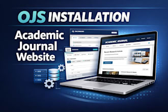 install and setup ojs for your academic journal website