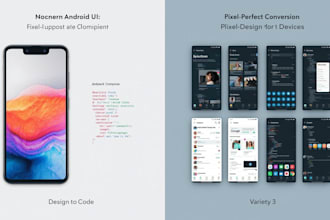 ui design ,figma to jetpackcompose or xml