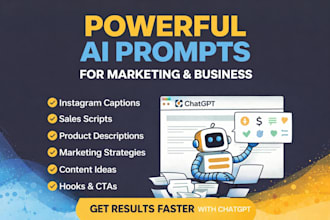 create powerful ai prompts for your business and marketing