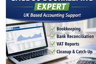 do professional sage 50 bookkeeping and bank reconciliation