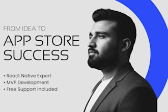 develop react native mobile app for ios and android