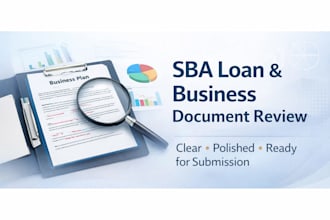 review and edit your sba loan application documents