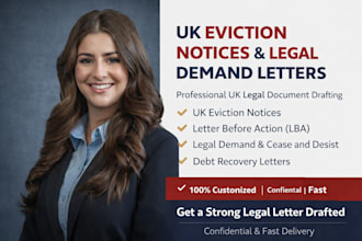 be uk online lawyer draft notice letter eviction letter demand cease desist