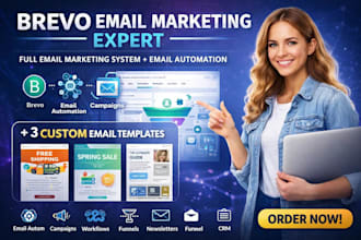 setup brevo email marketing automation campaigns workflows funnel newsletter crm