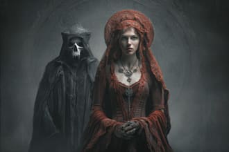 draw horror or fantasy monster or creature for you