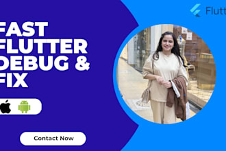 fix flutter bugs errors crashes and UI issues professionally