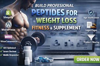 build professional peptides for weight loss fitness  supplement website peptide