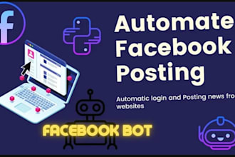 build facebook marketplace bot, auto listing bot, craigslist bot, mecari bot