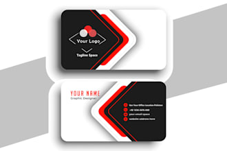 create attractive print ready business card design