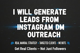 generate leads and close clients through insta dm marketing