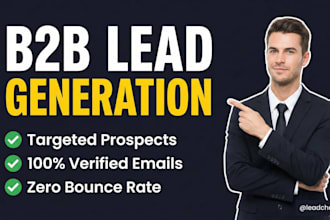 do targeted b2b lead generation valid prospect lists