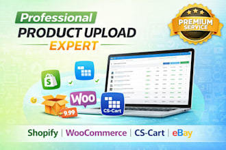 do catalog management for shopify woocommerce cs cart ebay