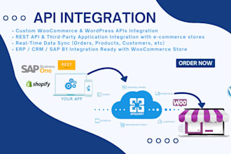 integrate third party apis with woocommerce and automatation