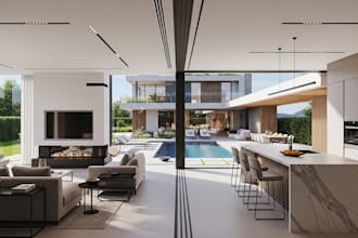 create realistic 3d renderings for luxury condos hotels spas homes and villas