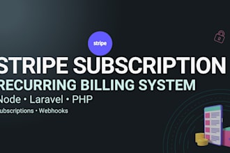 integrate stripe subscription and recurring billing system