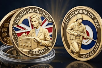 craft realistic 3d coins and medallions ready for 3d printing
