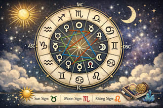 do a chart reading for you within 48 hours