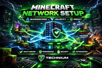 create and you a bungeecord minecraft server