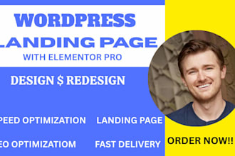 design and redesign a highly responsive wordpress site