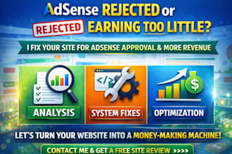 fix google adsense rejection issues and review your website for adsense approval