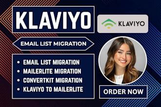 migrate klaviyo email marketing to mailchimp brevo mailerlite convertkit