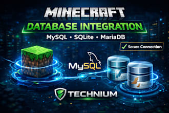 connect your minecraft plugins to a mysql database