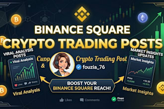 write professional crypto content for social media and binance square