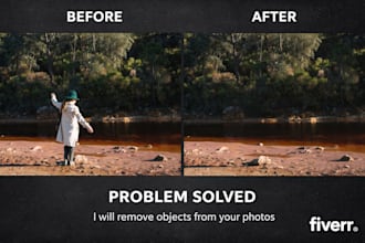 remove objects from photos professionally in photoshop