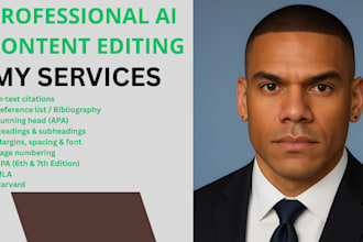 format your paper in apa, mla or harvard style perfectly