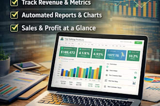 build a custom ecommerce KPI dashboard in google sheets