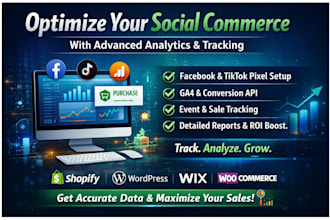 optimize your social commerce with advanced analytics and tracking
