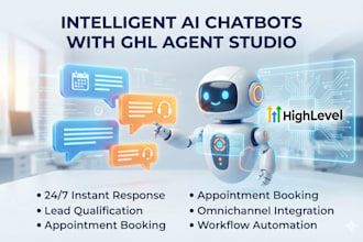 set up ghl agent studio ai chatbot and gohighlevel automation