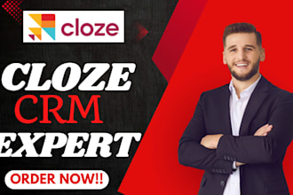 setup cloze crm, cloze dashboard, cloze automation, cloze optimization expert