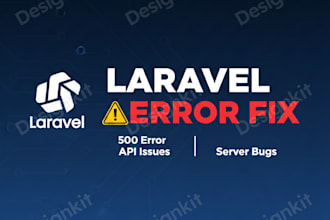 fix laravel bugs, errors, API issues and server deployment problems