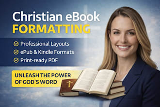 design, format christian ebook, journal, daily devotion, prayer book planner kdp