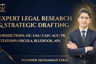 do expert legal research, case briefs, and strategic drafting