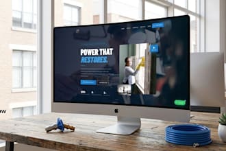 design a blogger landing page for small business