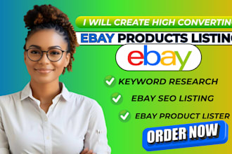 do ebay product hunting, ebay lister ebay seo listing ebay product listing