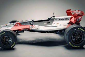 model 3d sport car for simracing game mod, 3d car rig, livery design,f1 hypercar