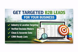 build targeted b2b decision maker lead lists