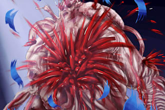 illustrate your character or splash art
