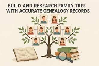 build and research family tree with accurate genealogy records