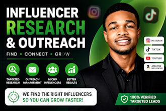 do influencer research outreach and micro influencer marketing
