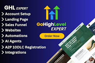 do ghl automation setup, ghl sales funnel, ghl a2p verify
