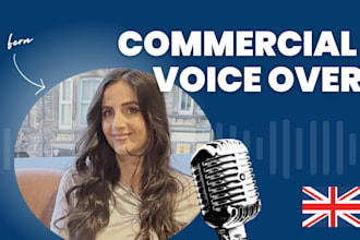 provide clear, professional british voice over