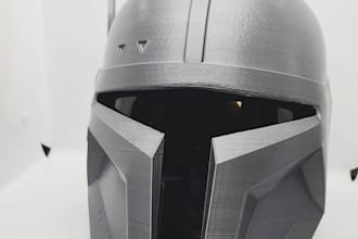 create 3d printable cosplay helmet, mask and wearable prop stl file