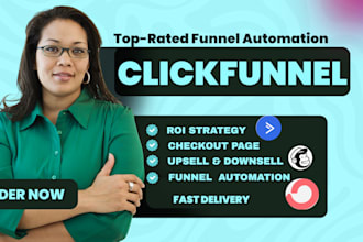 set up click funnel automation and email integration for click funnel