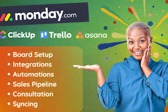 clockify jira monday com slack, trello asana google docs n8n automation ms excel
